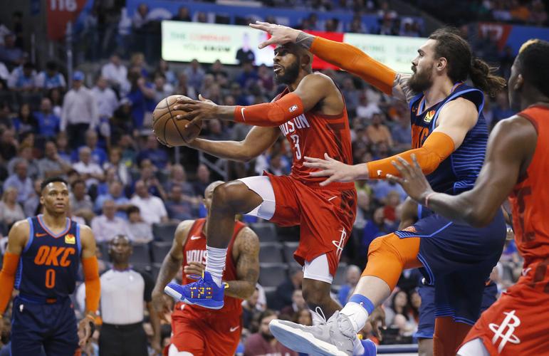 篮球&mdash;&mdash;nba 常规赛:雷霆胜火箭